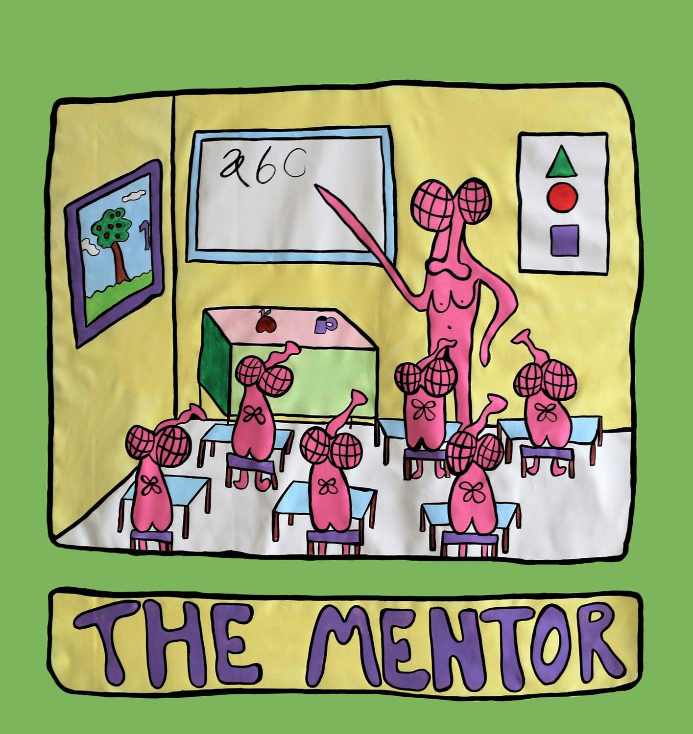 &quot;The mentor&quot; &quot;2020 Acrylic on canvas